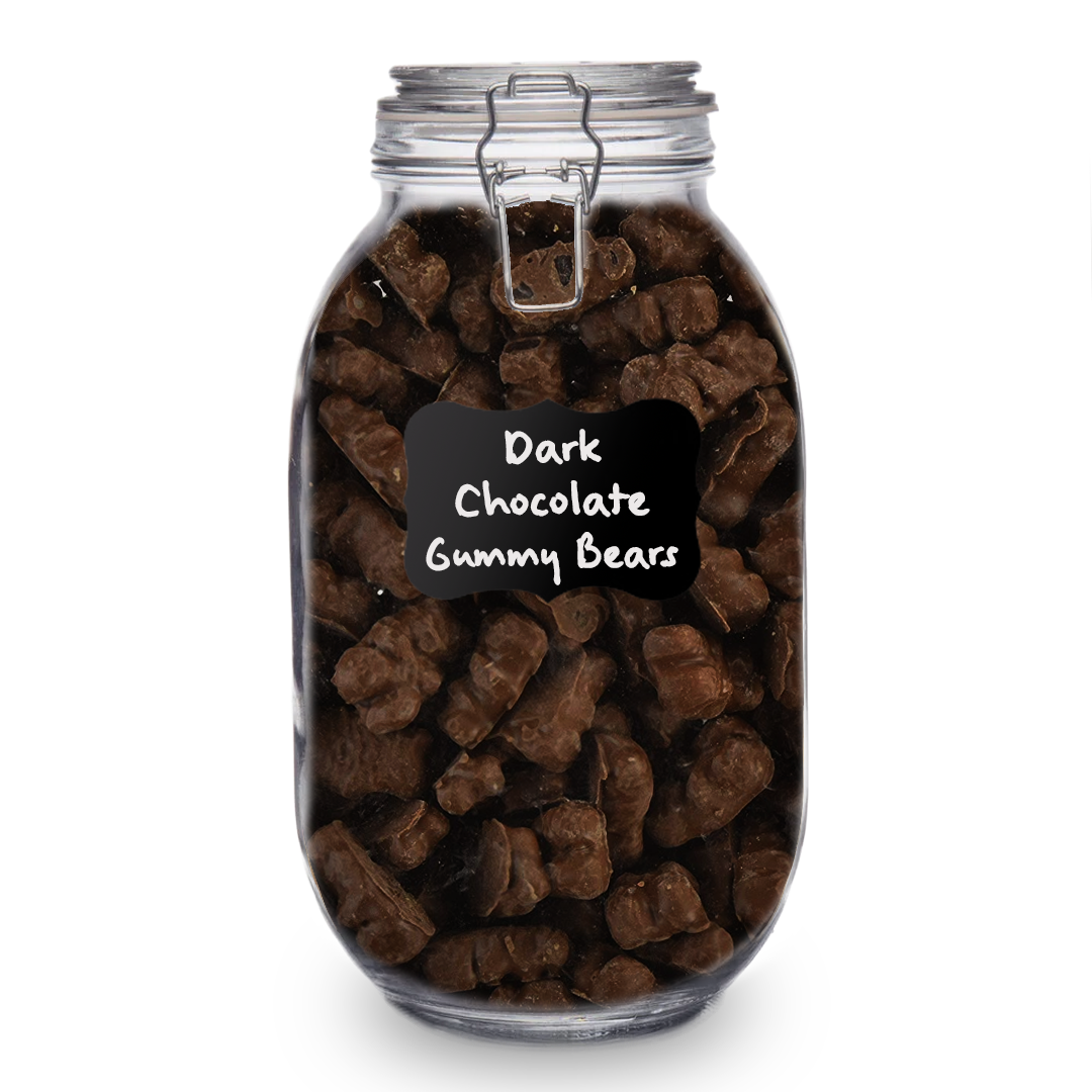 Dark Chocolate Gummy Bears