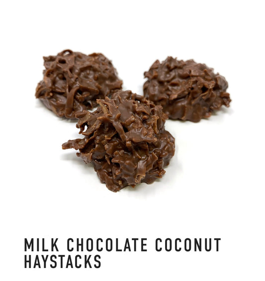 Milk Chocolate Coconut Haystacks