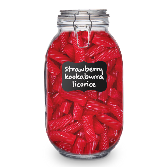 Strawberry Kookaburra Licorice