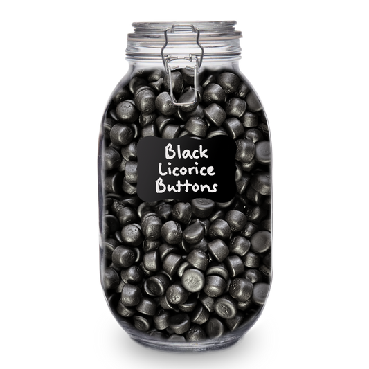 Black Licorice Buttons