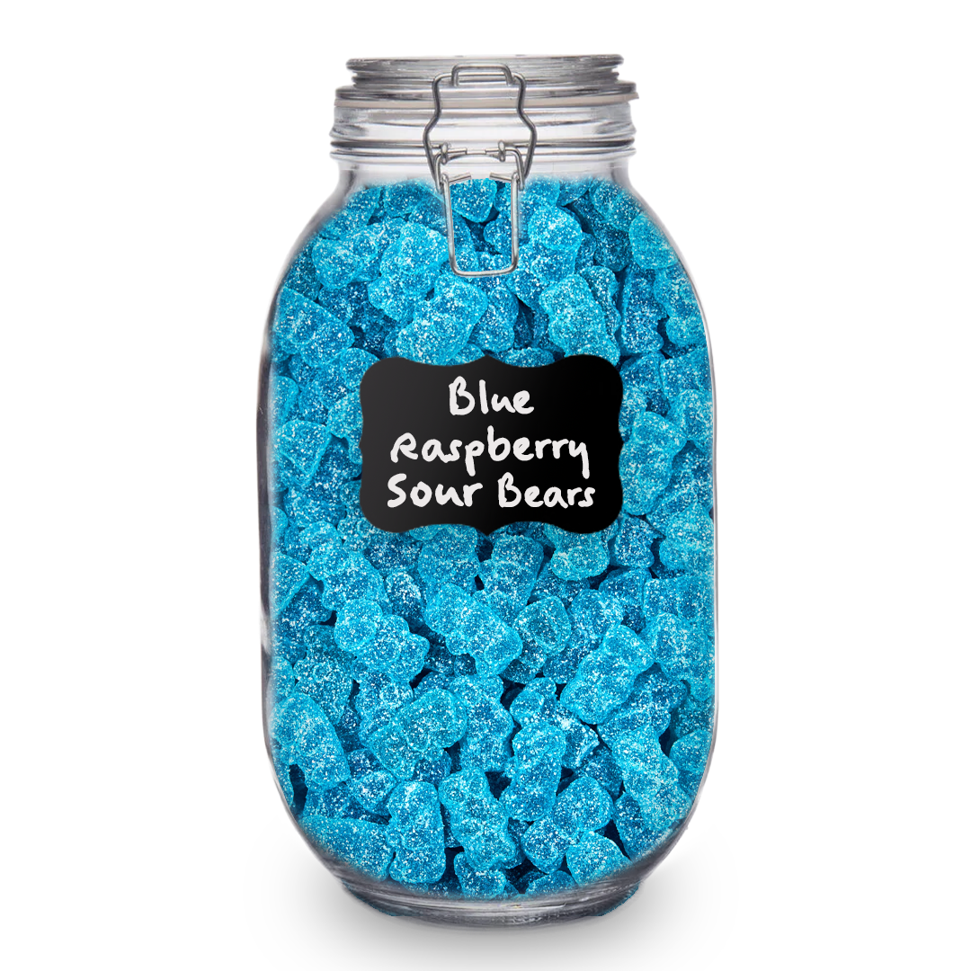 Blue Raspberry Sour Bears