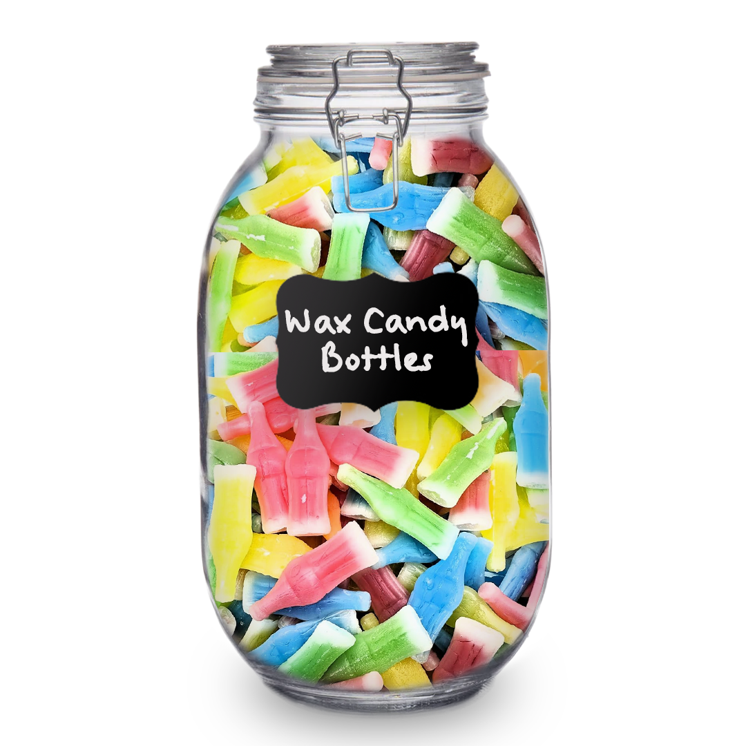 Wax Candy Bottles 1/2 lb