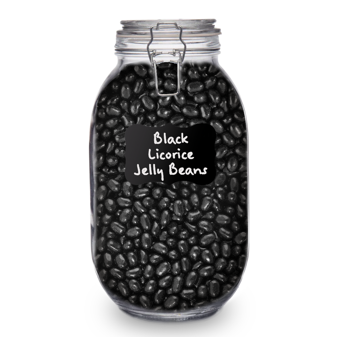 Black Licorice Jelly Beans