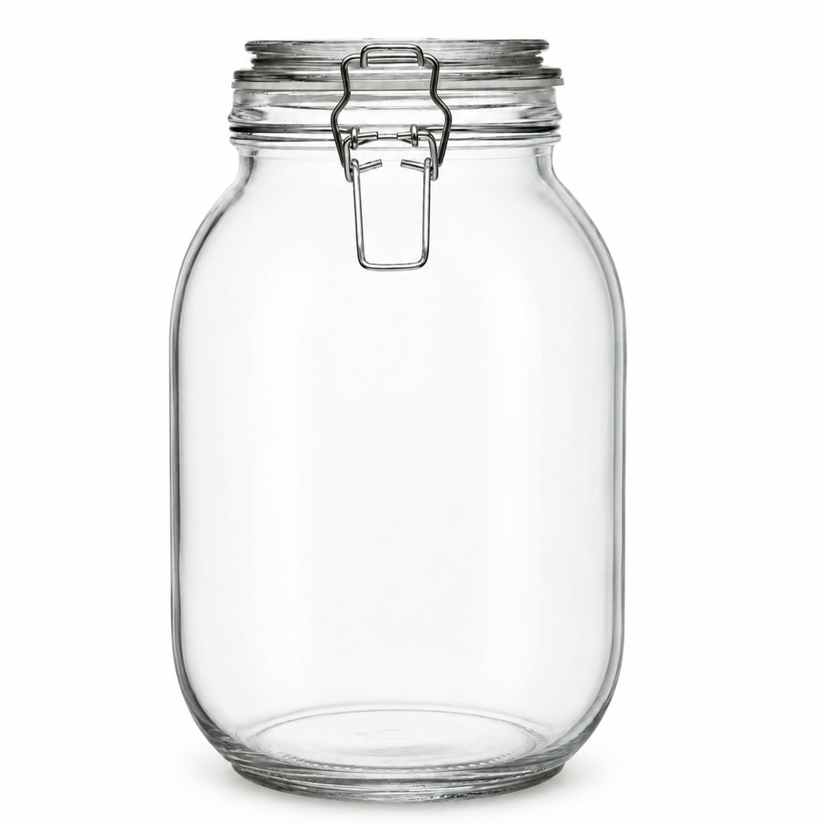 Empty 34 oz Glass Candy Jar