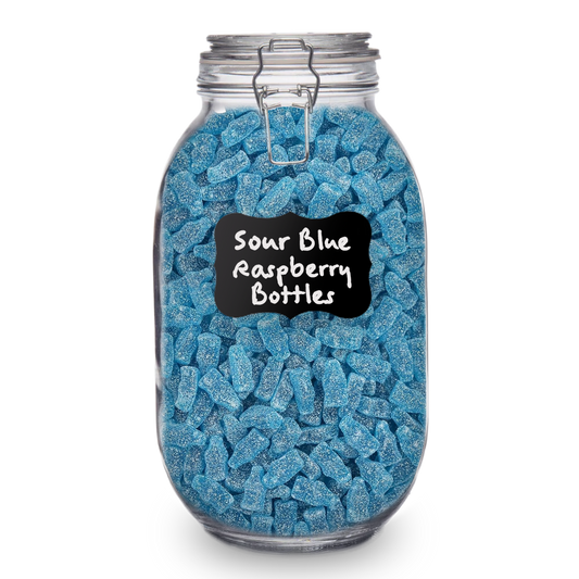 Sour Blue Raspberry Bottles