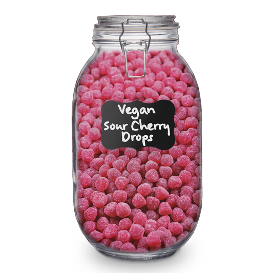 Sanded Vegan Gummy Cherry Drops
