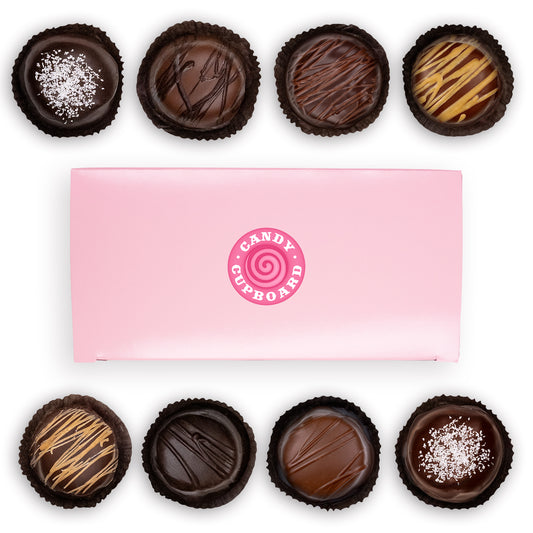 CUSTOM CHOCOLATE FUDGE BALL BOX