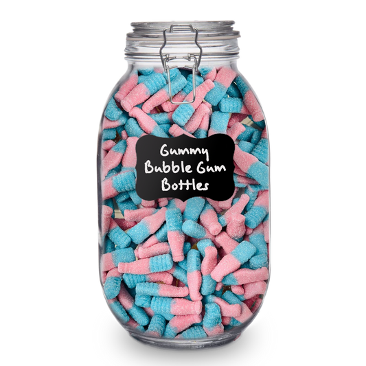 Gummy Bubble Gum Bottles