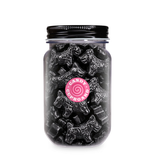Black Licorice Scottie Dogs