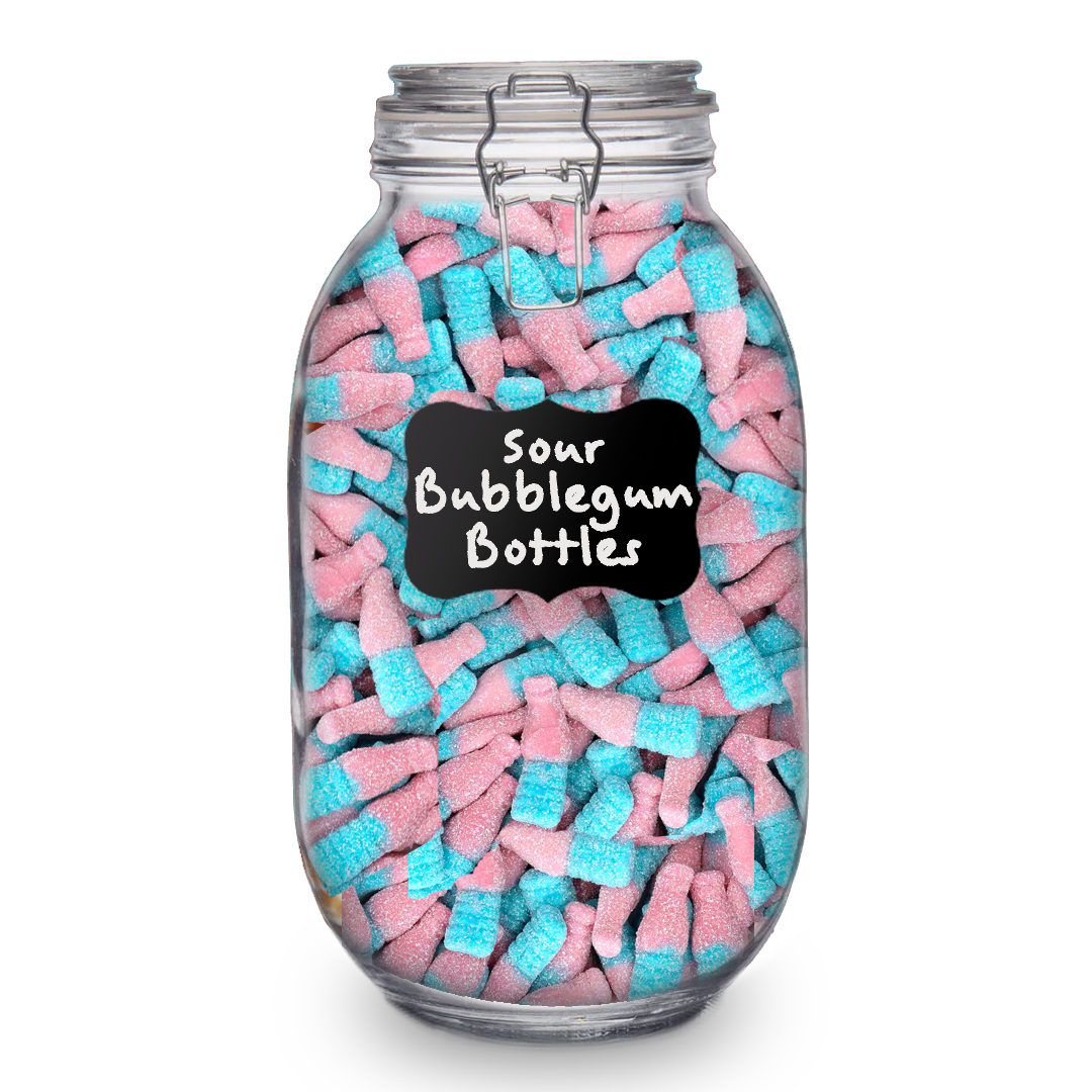 Sour Bubblegum Bottles