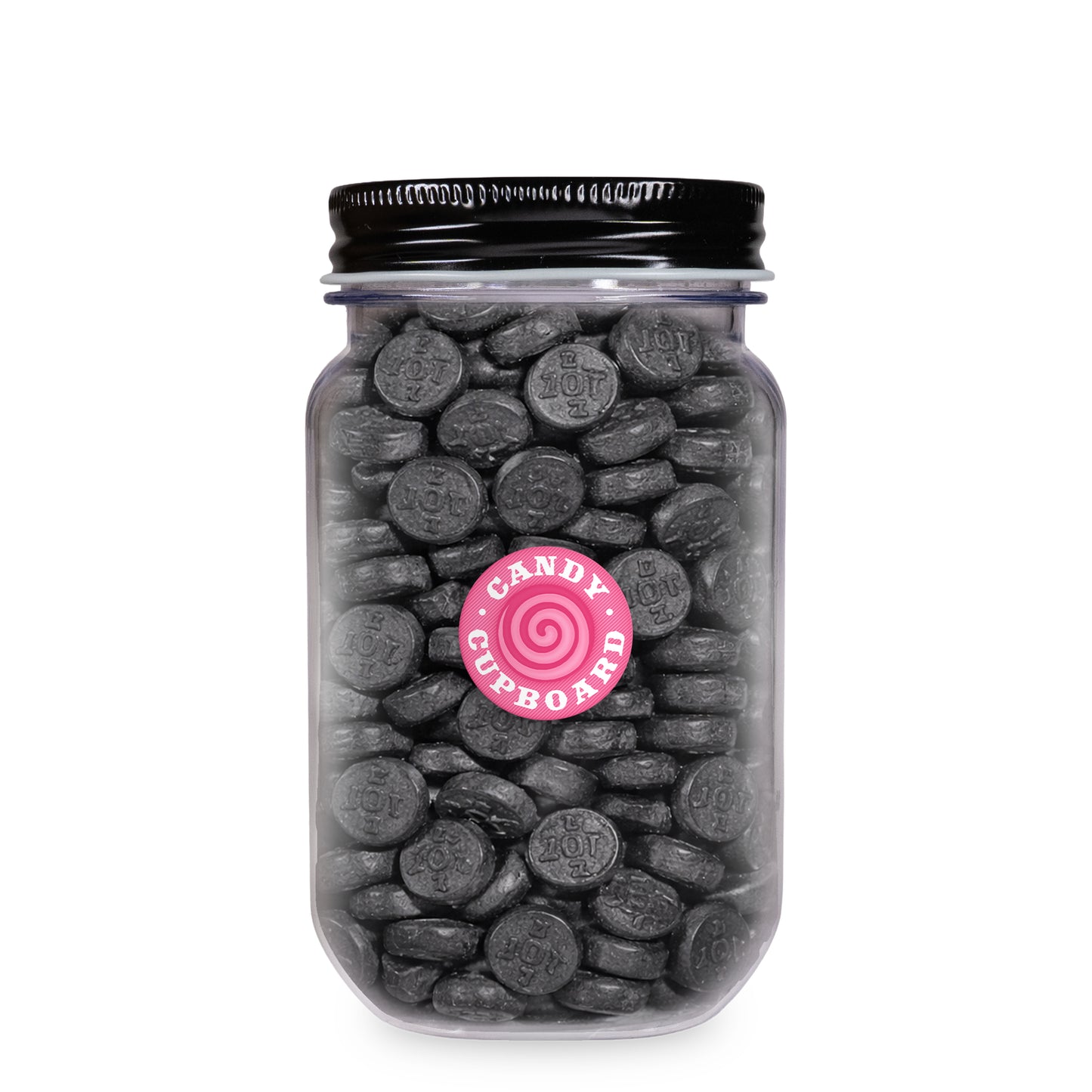 Double Zout Black Licorice Buttons