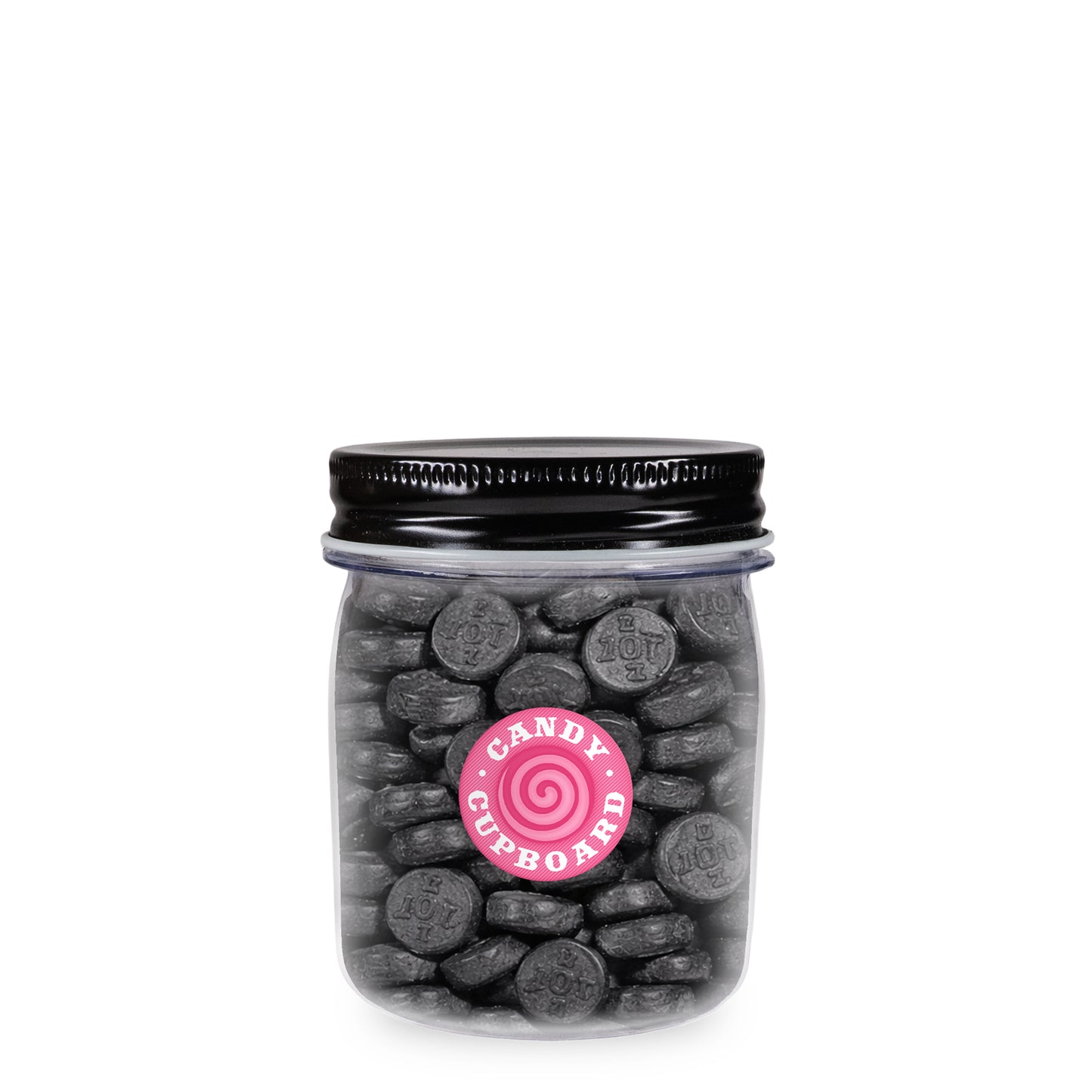Double Zout Black Licorice Buttons